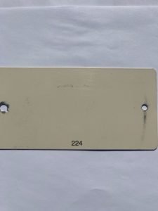 Beige color sample with number 224