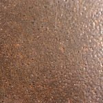 Close-up of textured rusty metal surface