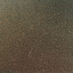 Close-up of textured sand surface